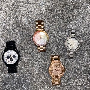 Michael Kors Camille Glitz Watches Lot